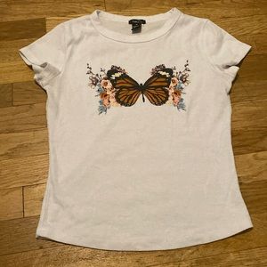 Butterfly Baby Tee